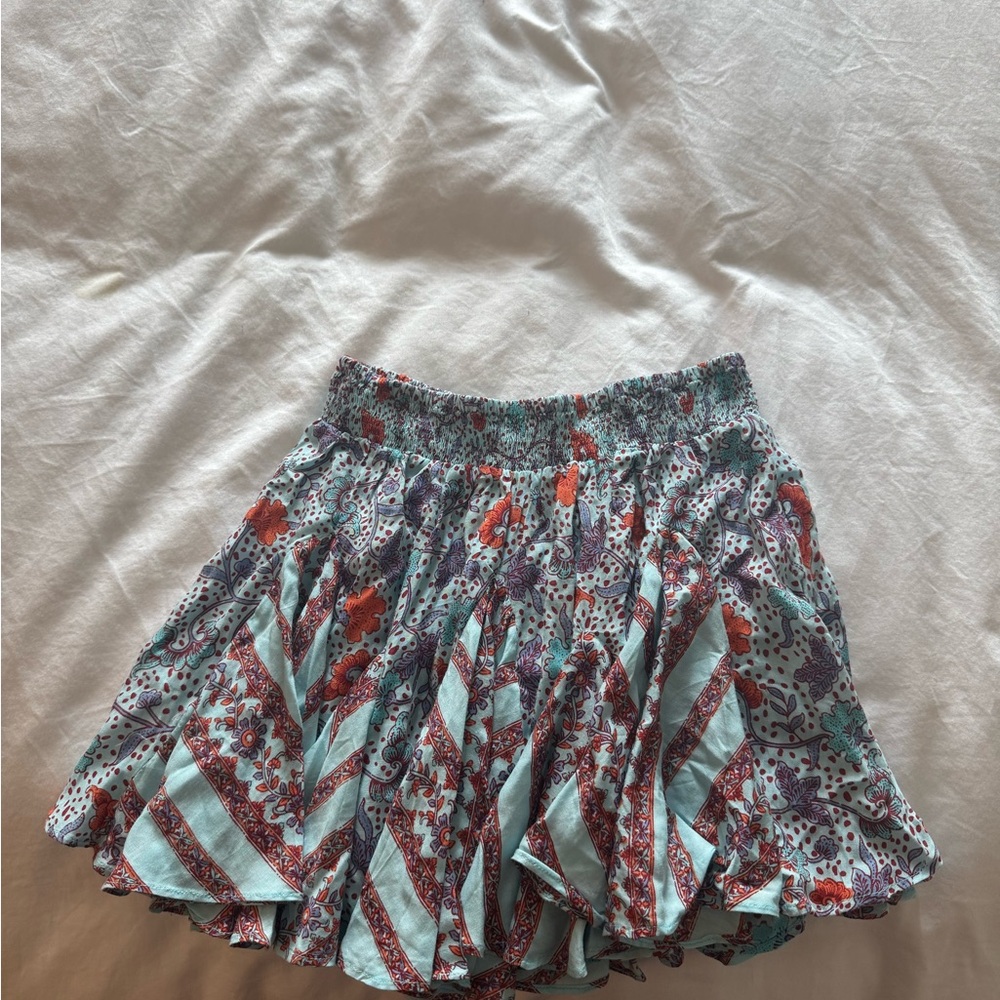 Poupette St. Barth Multicolor Patterned Skirt
